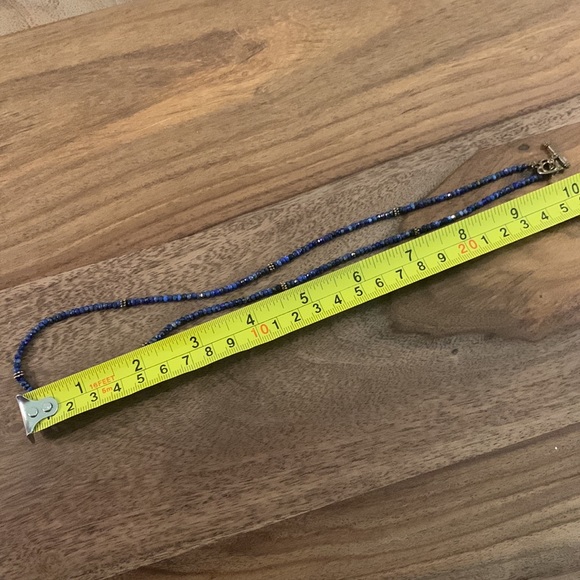 Lapis Lazuli wrap bracelet or necklace - Picture 5 of 5